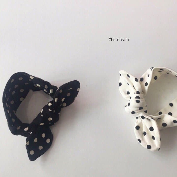 Choucream - Korean Baby Fashion - #babyoutfit - Dot Hairband - 5