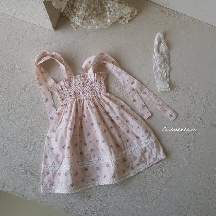 Choucream - Korean Baby Fashion - #babyoutfit - Delly Smocked One-piece - 7