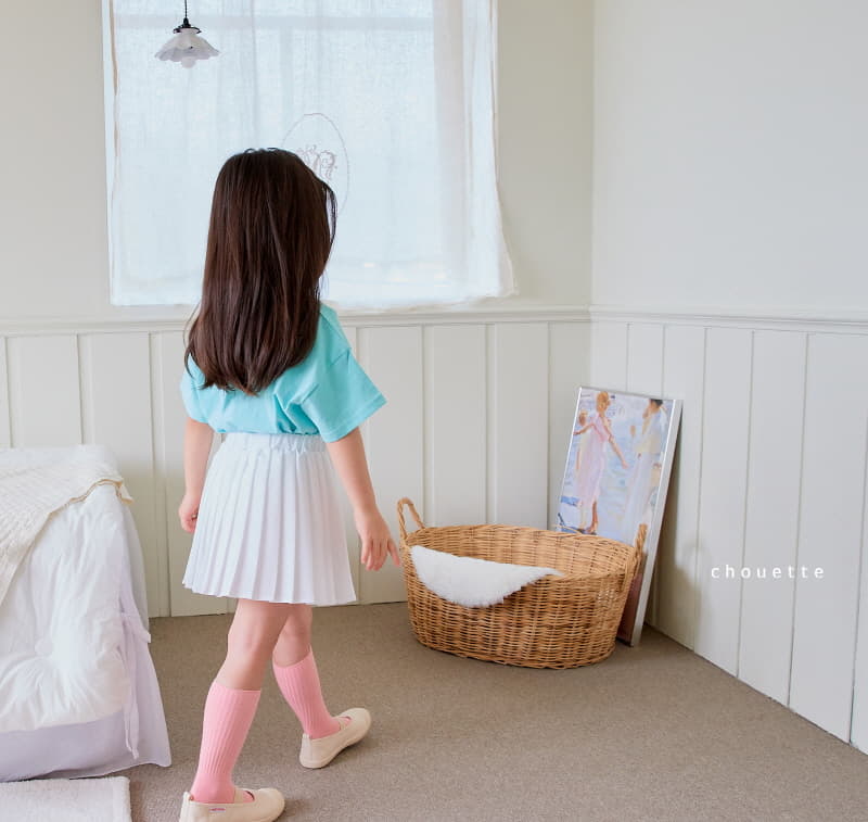 Chouette - Korean Children Fashion - #Kfashion4kids - Milk Pleats Skirt - 7