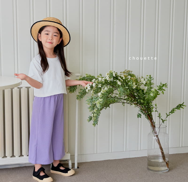 Chouette - Korean Children Fashion - #Kfashion4kids - Slit Crop Tee - 7