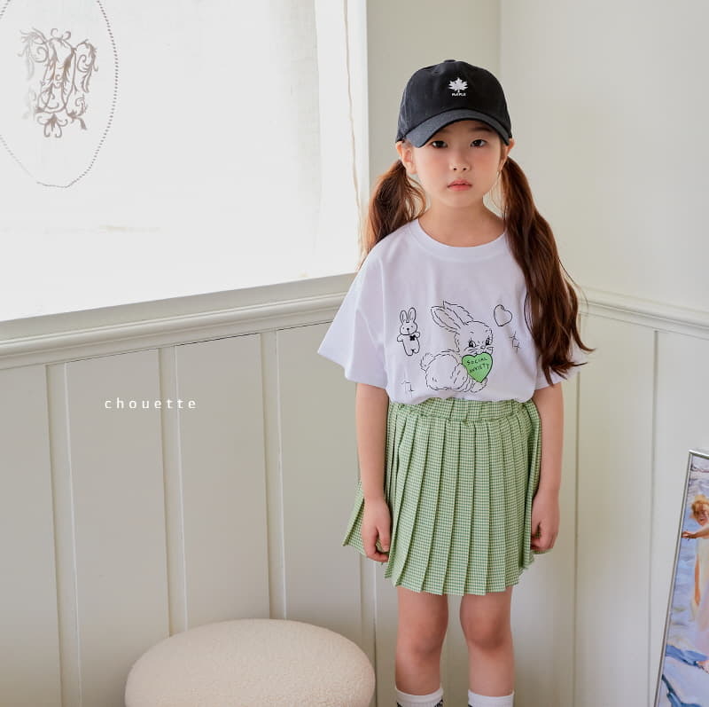 Chouette - Korean Children Fashion - #Kfashion4kids - Rabbit Heart Tee - 3