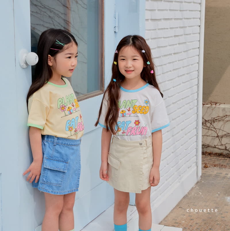 Chouette - Korean Children Fashion - #childofig - Cargo Wrap Currot Denim - 4