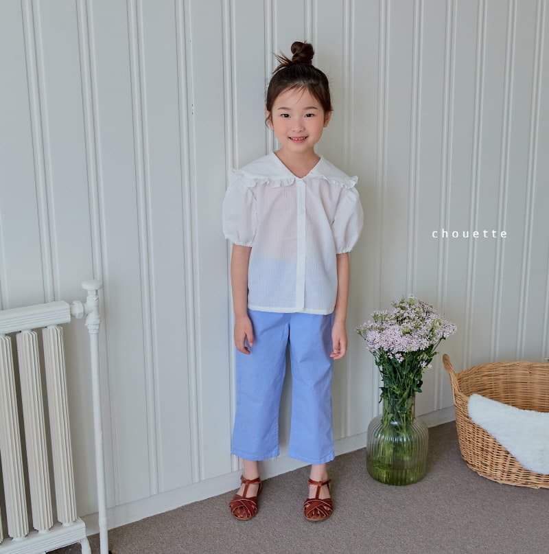 Chouette - Korean Children Fashion - #childofig - Pure Collar Blouse - 4