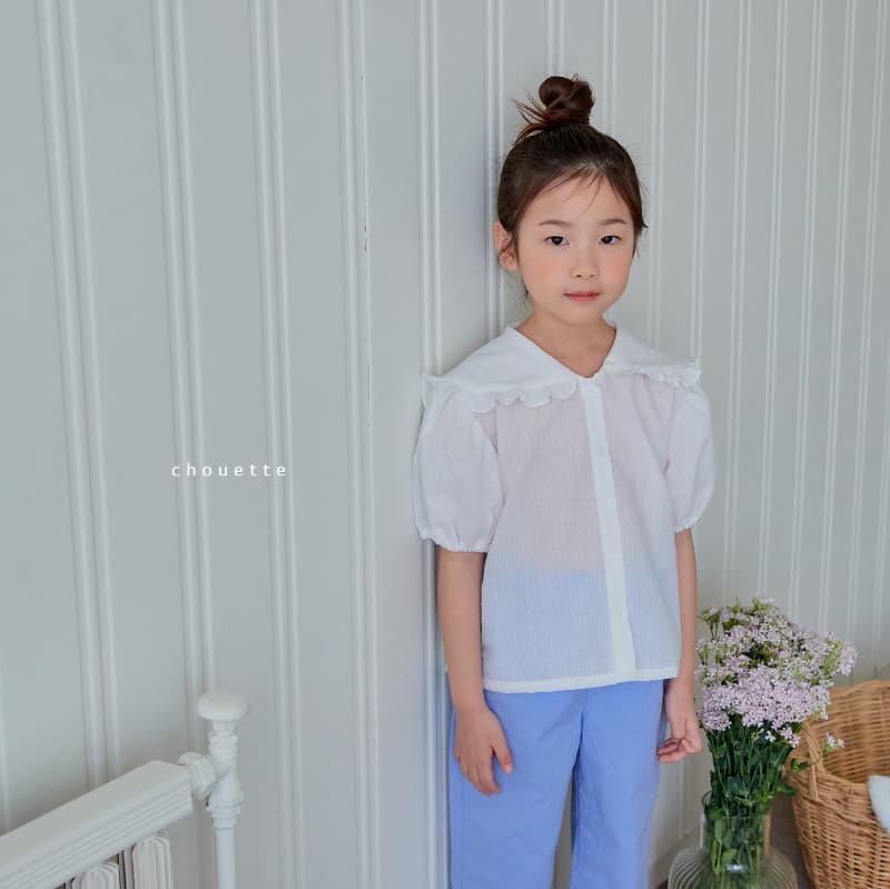 Chouette - Korean Children Fashion - #discoveringself - Pure Collar Blouse - 6