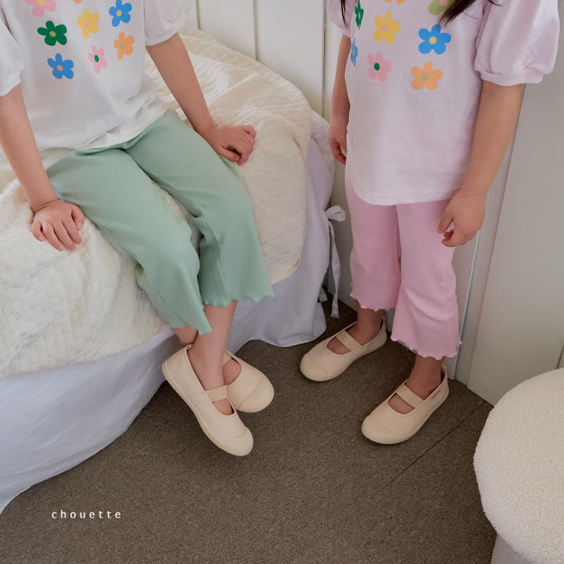 Chouette - Korean Children Fashion - #fashionkids - Alle Rib Leggings - 12