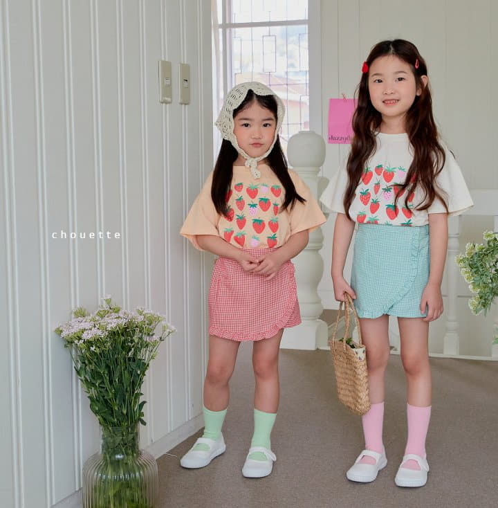 Chouette - Korean Children Fashion - #kidsshorts - Amy Frill Skirt Pants - 5