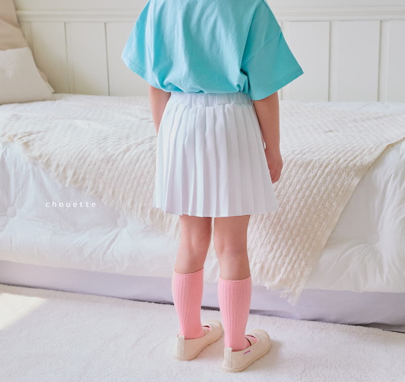 Chouette - Korean Children Fashion - #fashionkids - Milk Pleats Skirt - 4