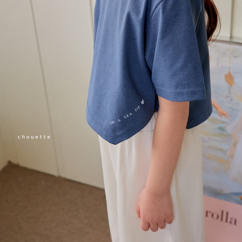 Chouette - Korean Children Fashion - #fashionkids - Slit Crop Tee - 4