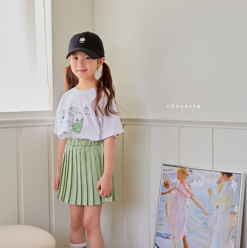 Chouette - Korean Children Fashion - #kidzfashiontrend - Summer Plears Skirt - 5