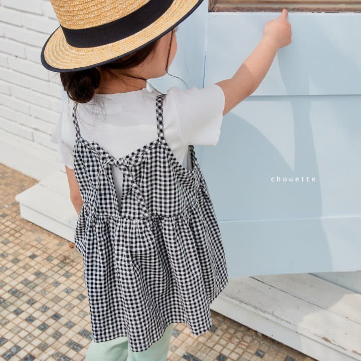 Chouette - Korean Children Fashion - #littlefashionista - Picnic Check Blouse - 7