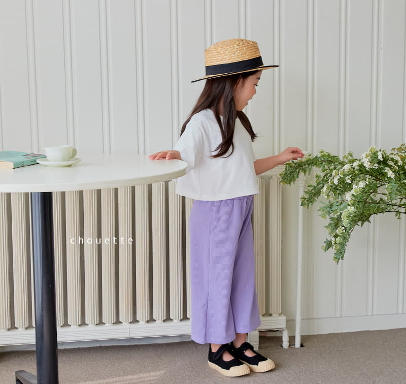 Chouette - Korean Children Fashion - #littlefashionista - Slit Crop Tee - 8