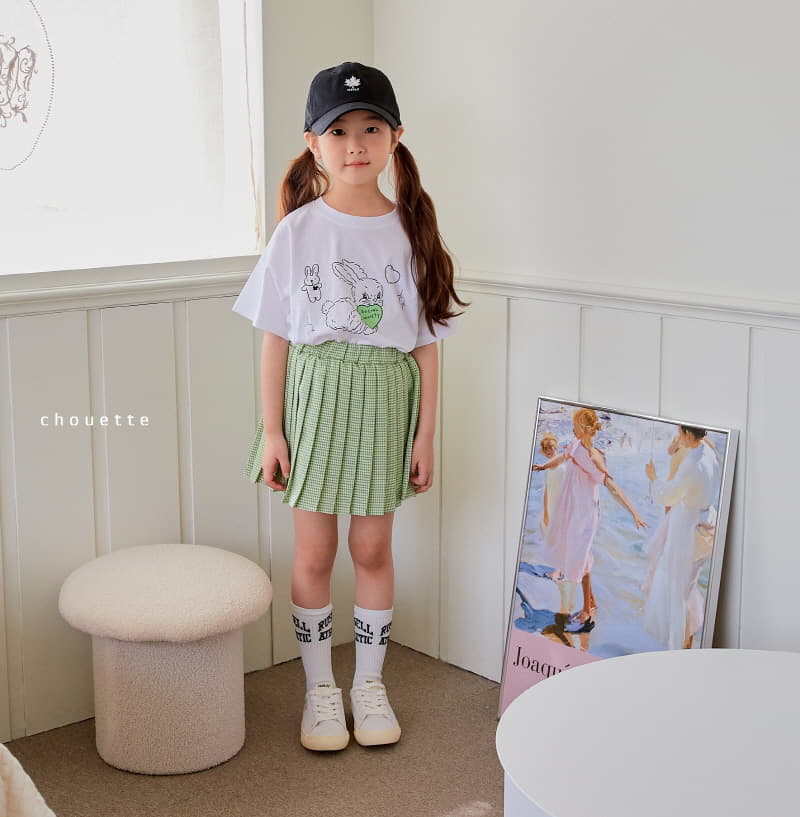 Chouette - Korean Children Fashion - #Kfashion4kids - Rabbit Heart Tee - 4