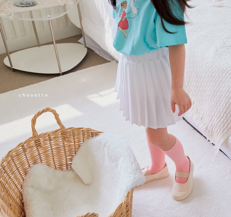 Chouette - Korean Children Fashion - #minifashionista - Milk Pleats Skirt - 10