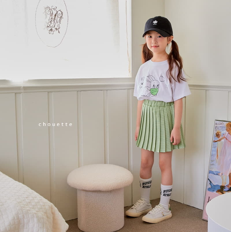 Chouette - Korean Children Fashion - #minifashionista - Rabbit Heart Tee - 6