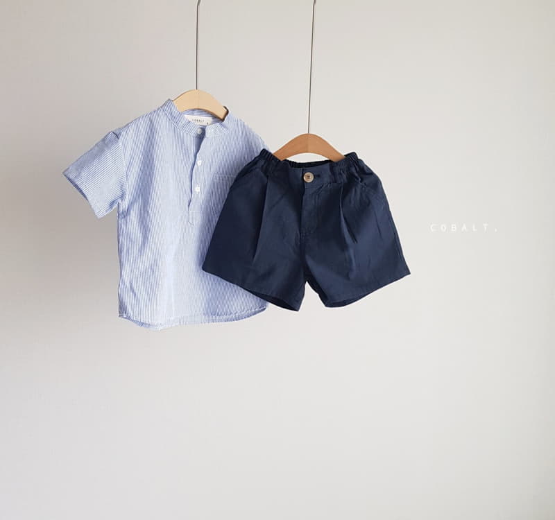 Cobalt - Korean Children Fashion - #littlefashionista - Linen Shorts - 7