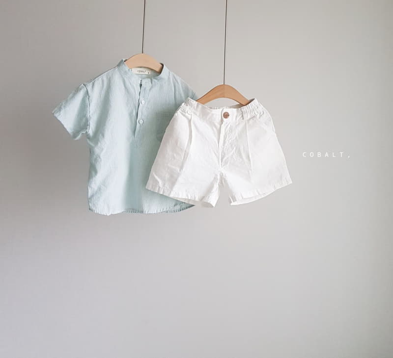 Cobalt - Korean Children Fashion - #magicofchildhood - Linen Shorts - 8