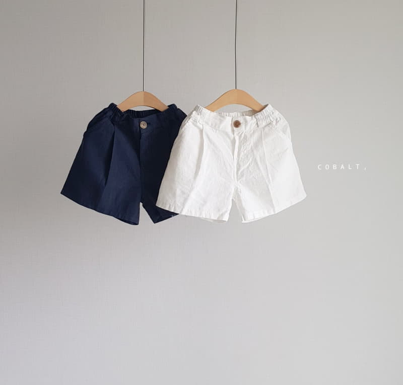 Cobalt - Korean Children Fashion - #prettylittlegirls - Linen Shorts - 10