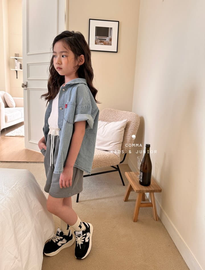 Comma - Korean Children Fashion - #Kfashion4kids - Denim Shirt - 10