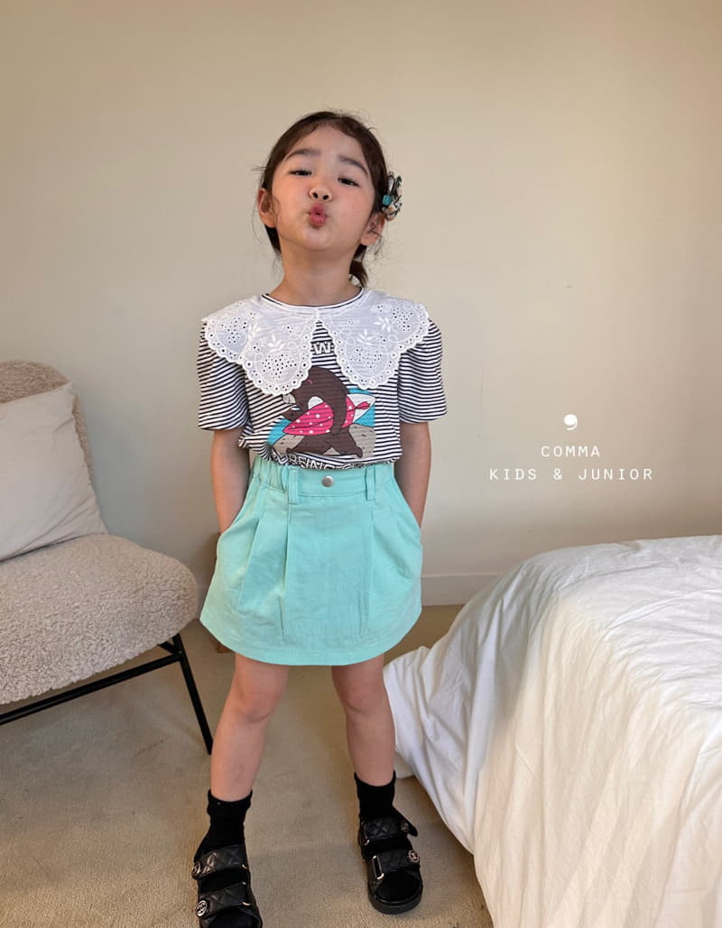 Comma - Korean Children Fashion - #Kfashion4kids - Vivid Skirt