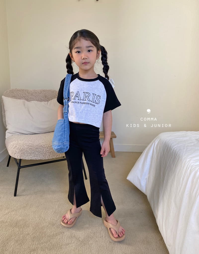 Comma - Korean Children Fashion - #Kfashion4kids - Slit Pants - 10