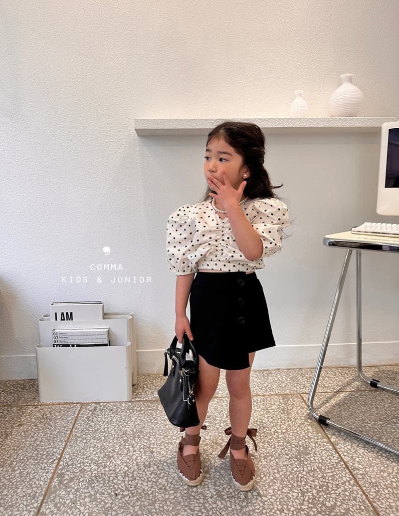 Comma - Korean Children Fashion - #Kfashion4kids - Wrap Skirt Pants