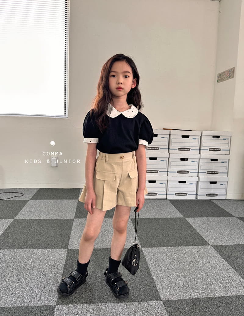 Comma - Korean Children Fashion - #childofig - Wrinkle A Shorts - 4