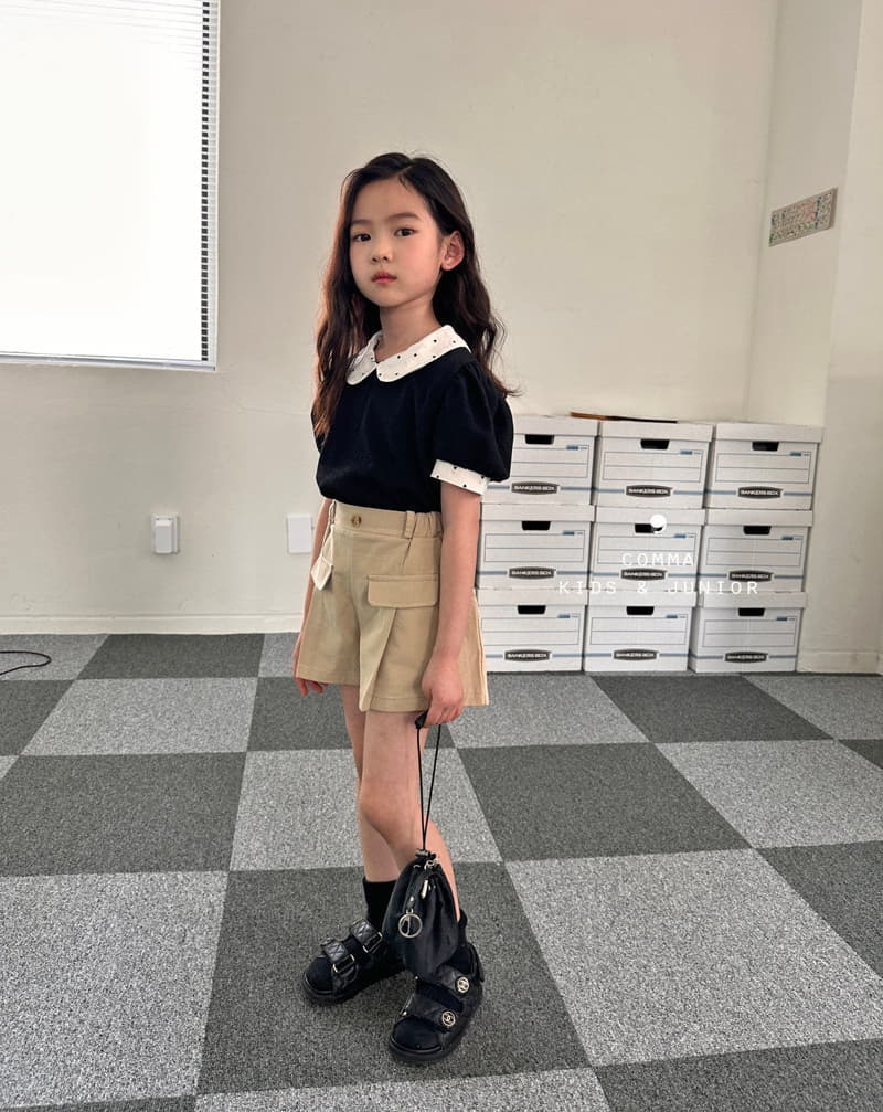 Comma - Korean Children Fashion - #designkidswear - Wrinkle A Shorts - 5