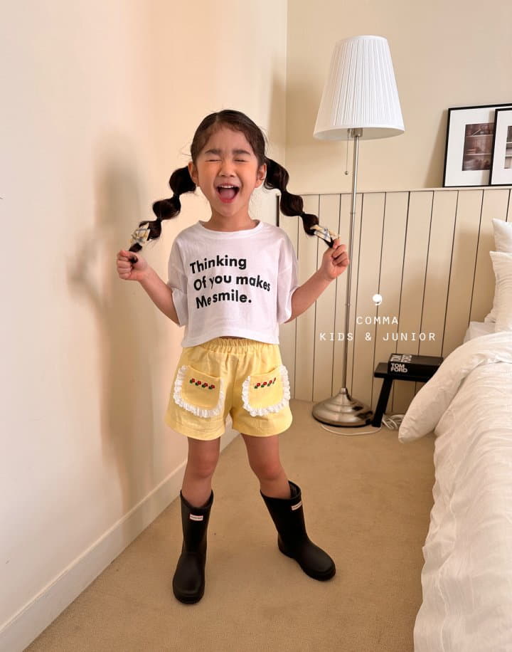 Comma - Korean Children Fashion - #discoveringself - Flwoer Shorts - 11