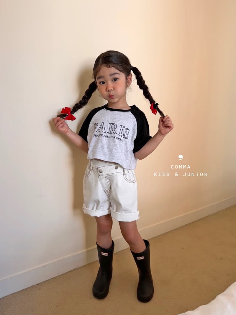 Comma - Korean Children Fashion - #discoveringself - Raglan Tee - 3