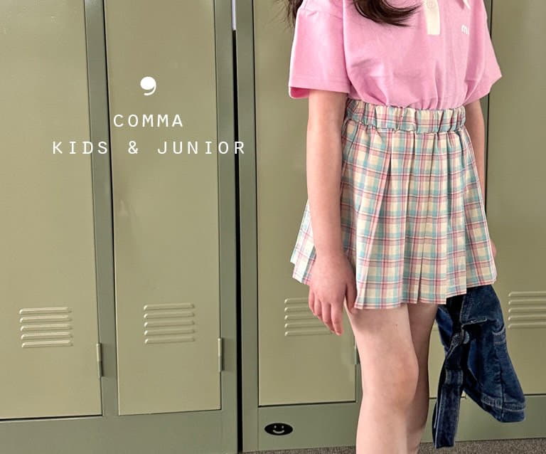 Comma - Korean Children Fashion - #discoveringself - Wrinkle Skirt Pink - 3