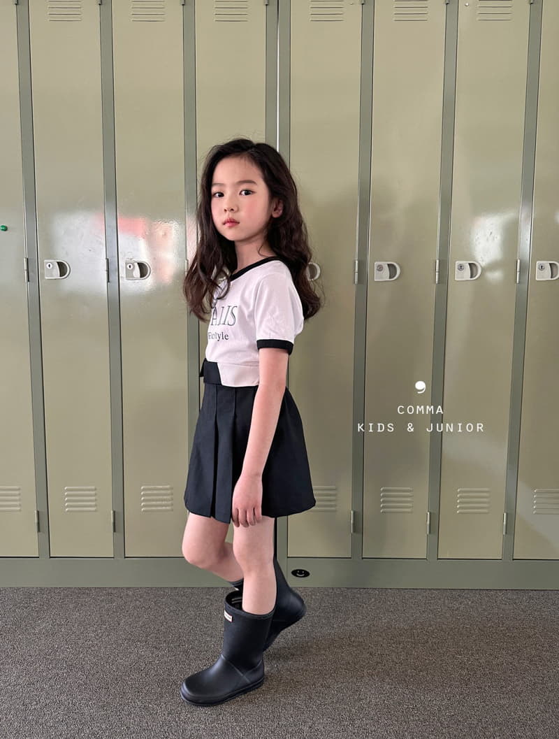 Comma - Korean Children Fashion - #discoveringself - Folding Skirt - 5