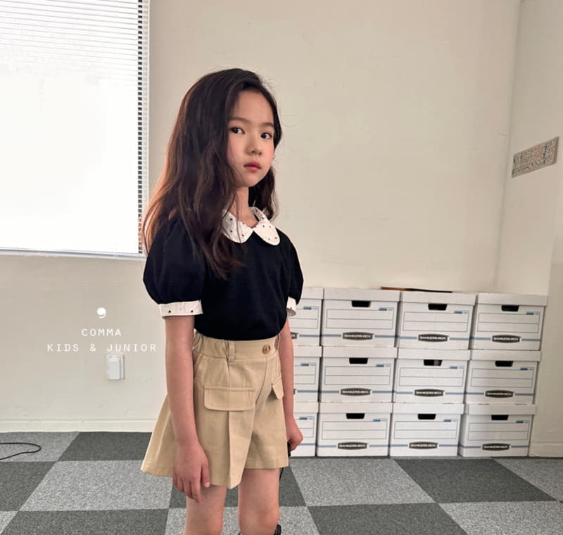 Comma - Korean Children Fashion - #kidsshorts - Wrinkle A Shorts - 8