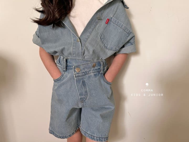 Comma - Korean Children Fashion - #kidsstore - Denim Shirt - 8