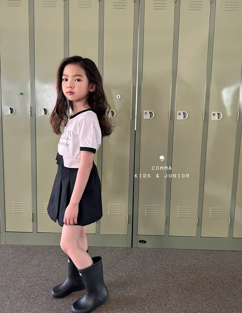 Comma - Korean Children Fashion - #kidsstore - Folding Skirt - 8