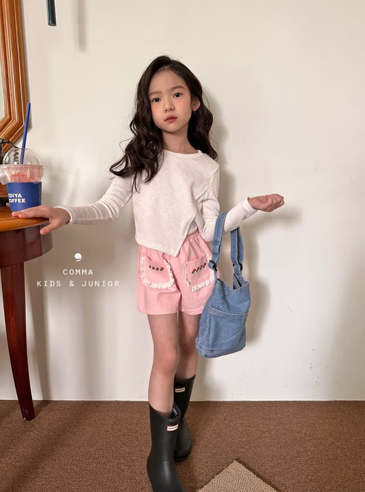 Comma - Korean Children Fashion - #littlefashionista - Flwoer Shorts