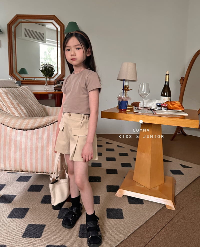 Comma - Korean Children Fashion - #littlefashionista - Wrinkle A Shorts - 12