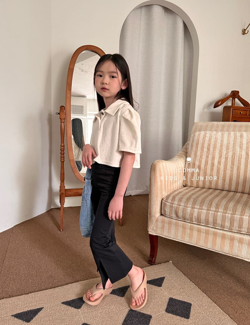 Comma - Korean Children Fashion - #magicofchildhood - Slit Pants - 12