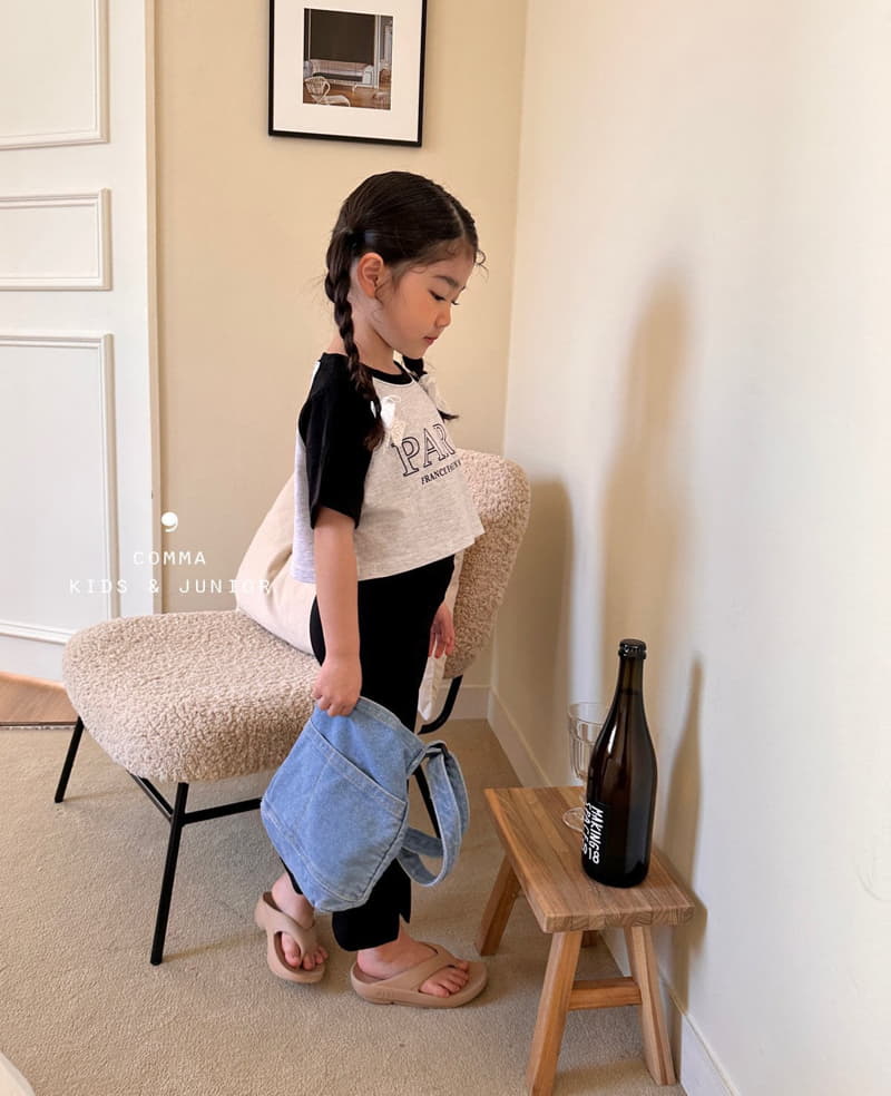 Comma - Korean Children Fashion - #magicofchildhood - Raglan Tee - 10