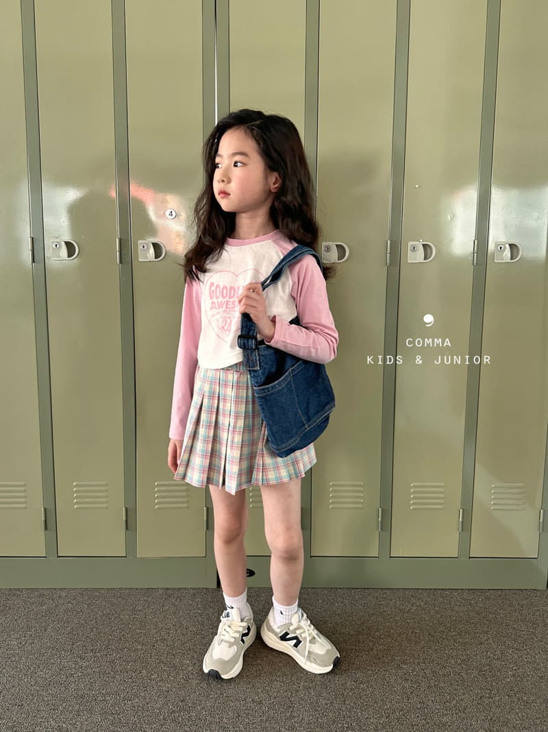 Comma - Korean Children Fashion - #magicofchildhood - Wrinkle Skirt Pink - 10