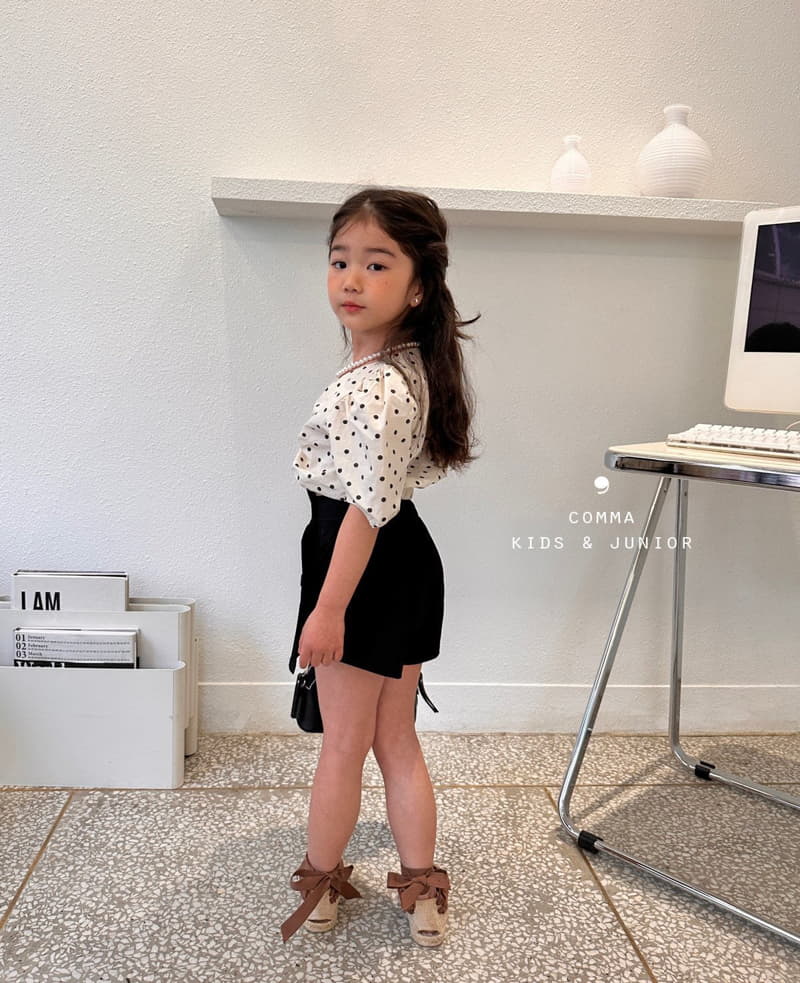 Comma - Korean Children Fashion - #magicofchildhood - Wrap Skirt Pants - 3