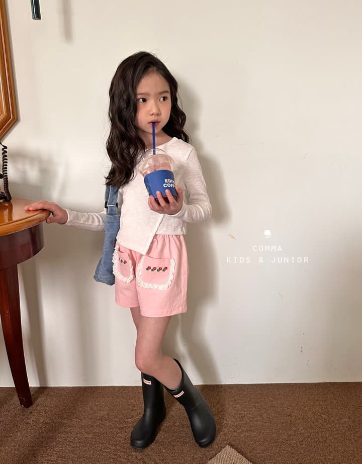 Comma - Korean Children Fashion - #minifashionista - Flwoer Shorts - 3