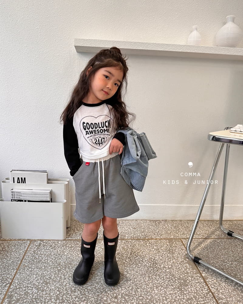 Comma - Korean Children Fashion - #minifashionista - Heart Tee - 4