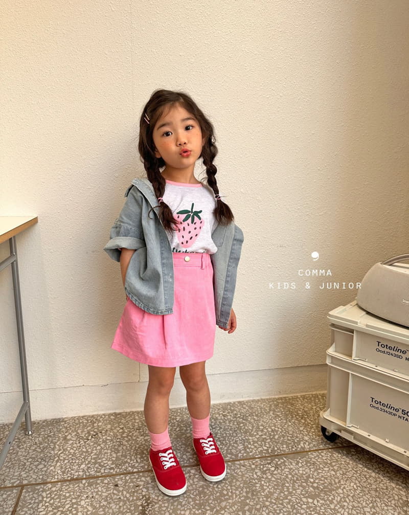 Comma - Korean Children Fashion - #stylishchildhood - Vivid Skirt - 8