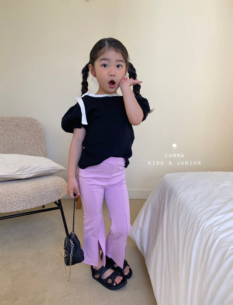 Comma - Korean Children Fashion - #stylishchildhood - Slit Pants