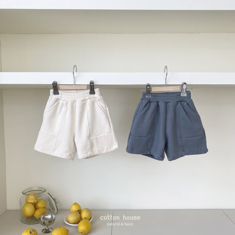 Cotton House - Korean Children Fashion - #littlefashionista - Piping Shorts