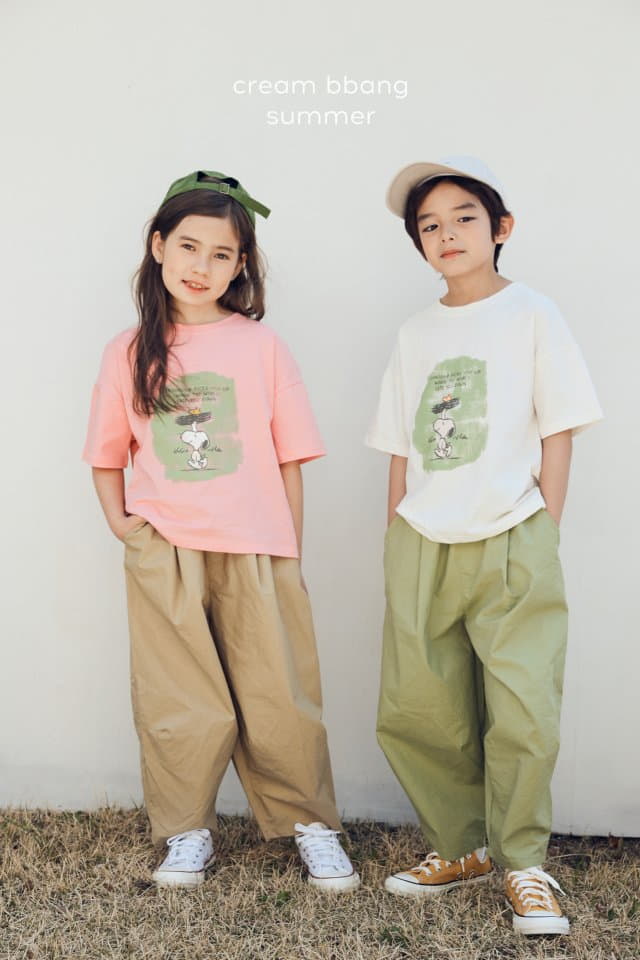 Cream Bbang - Korean Children Fashion - #kidzfashiontrend - Friends Ship Tee - 4