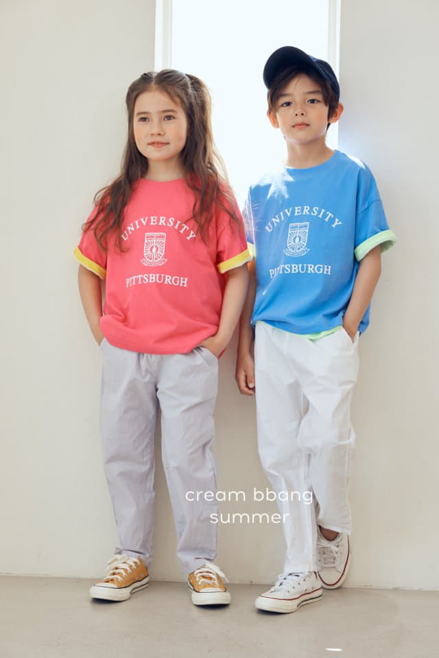 Cream Bbang - Korean Children Fashion - #childofig - Simple Pants - 11