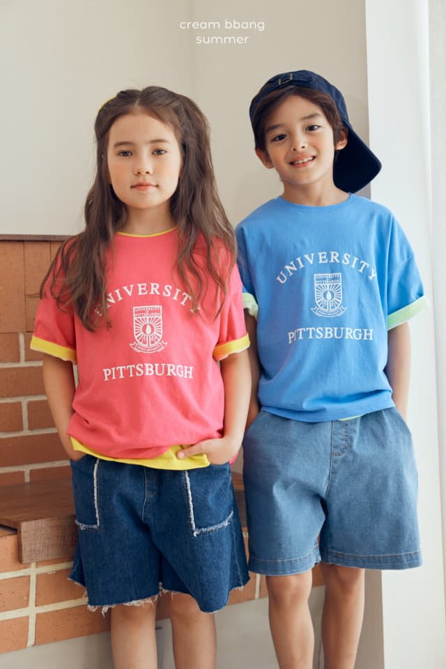 Cream Bbang - Korean Children Fashion - #childofig - 505 Denim Shorts - 10