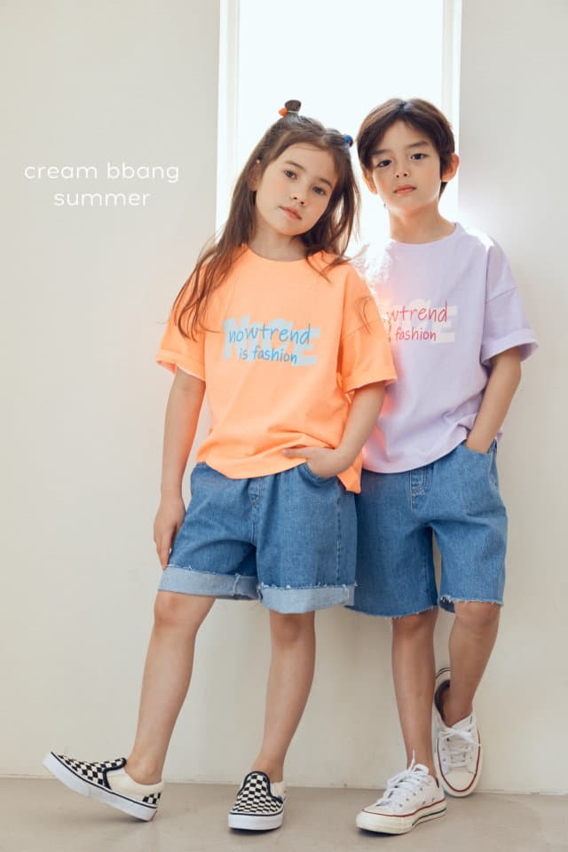 Cream Bbang - Korean Children Fashion - #childofig - Trend Tee - 3