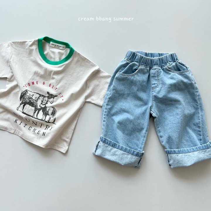 Cream Bbang - Korean Children Fashion - #childofig - Summer Jenas - 6